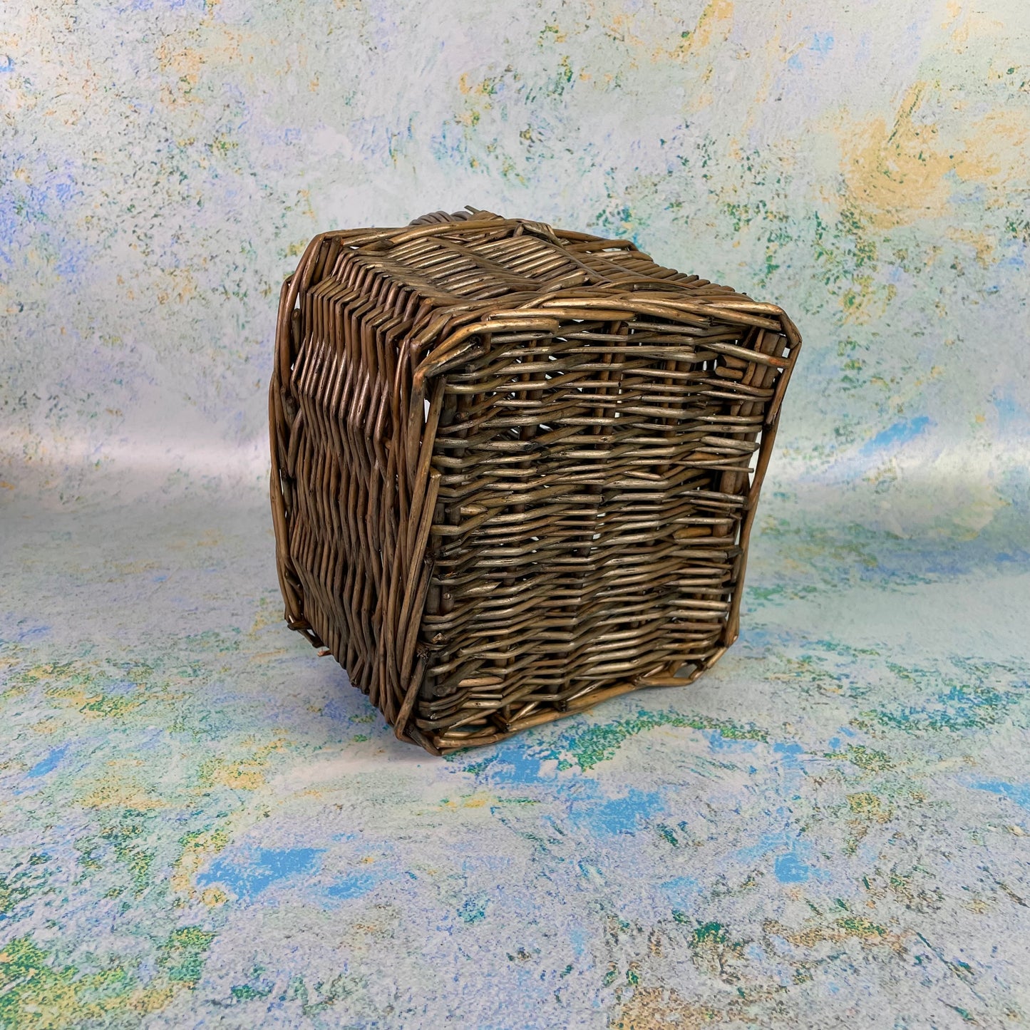 Wicker Storage Caddy - 4 Sections