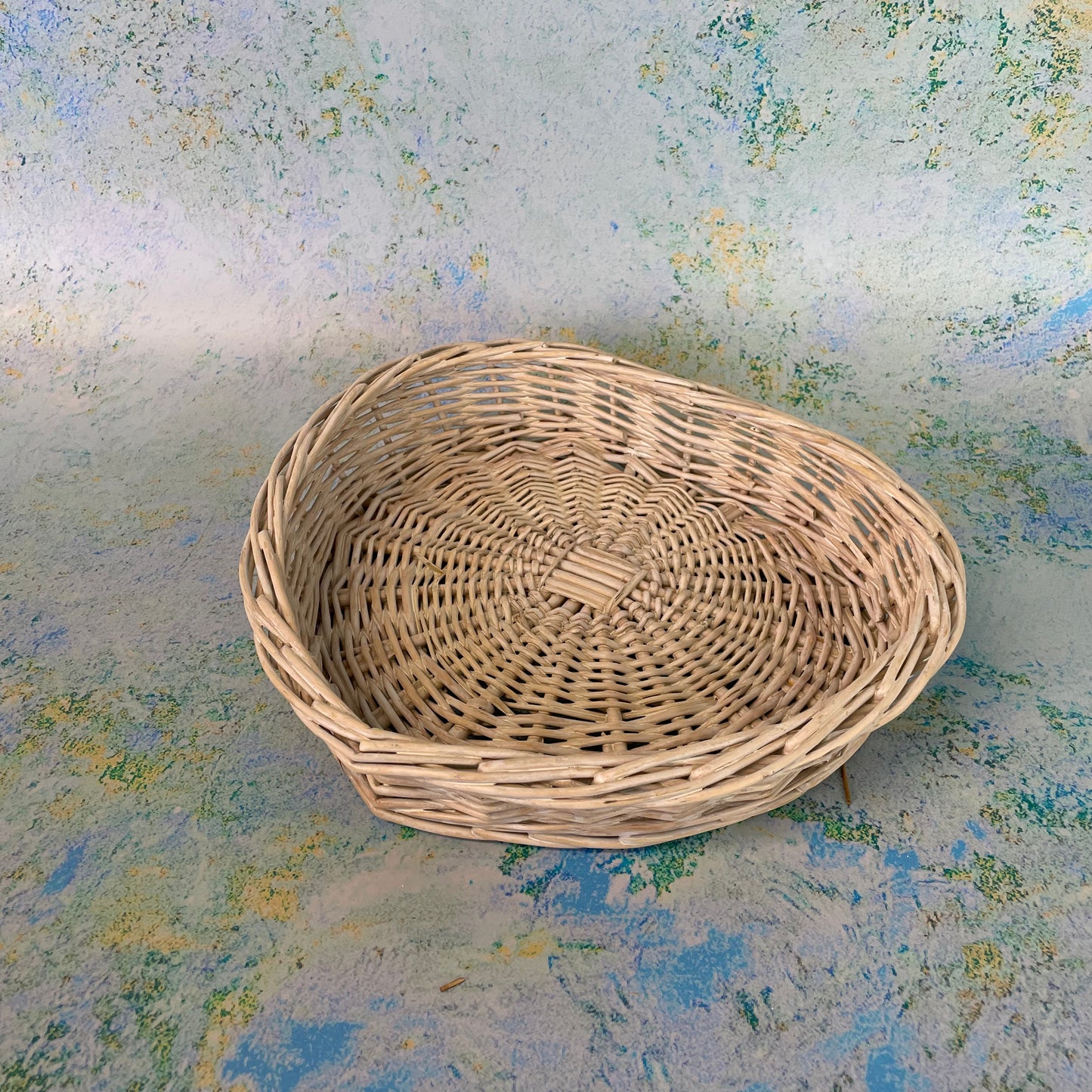 Wicker Heart Shaped Basket - Small
