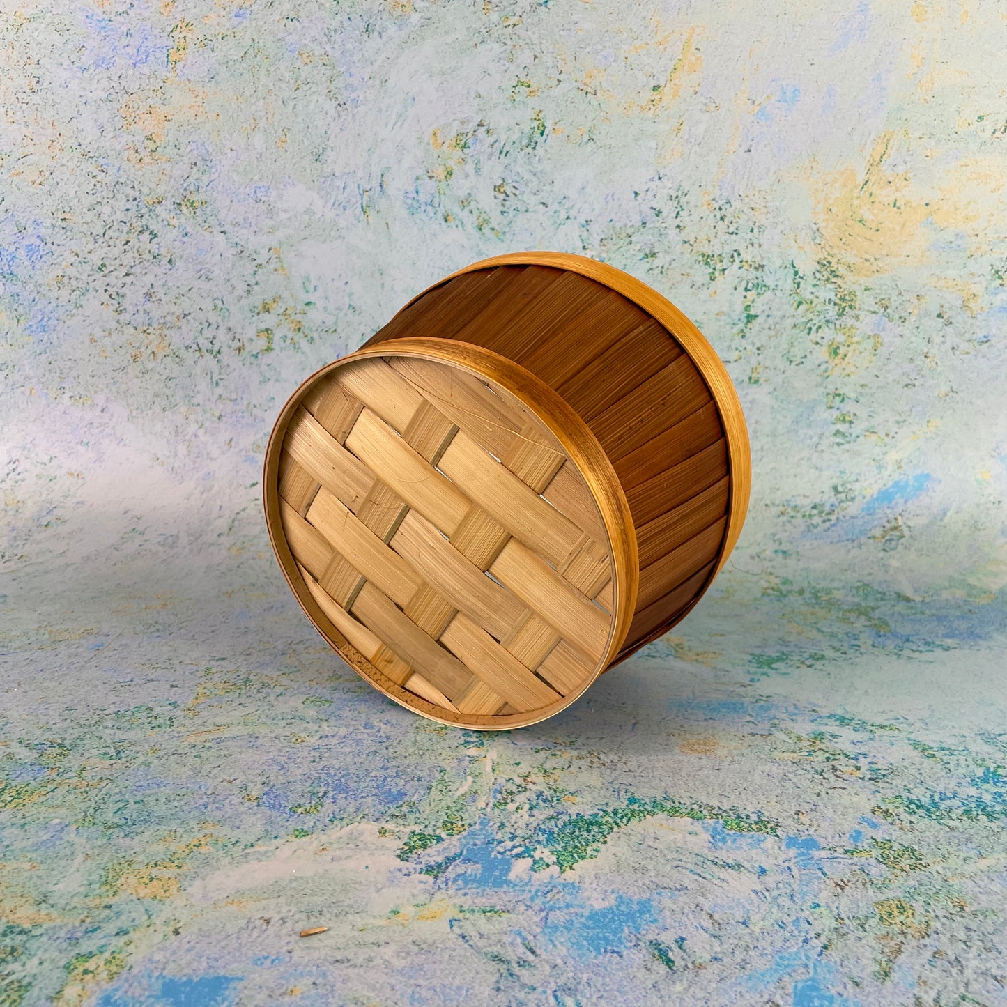 Round Bamboo Basket