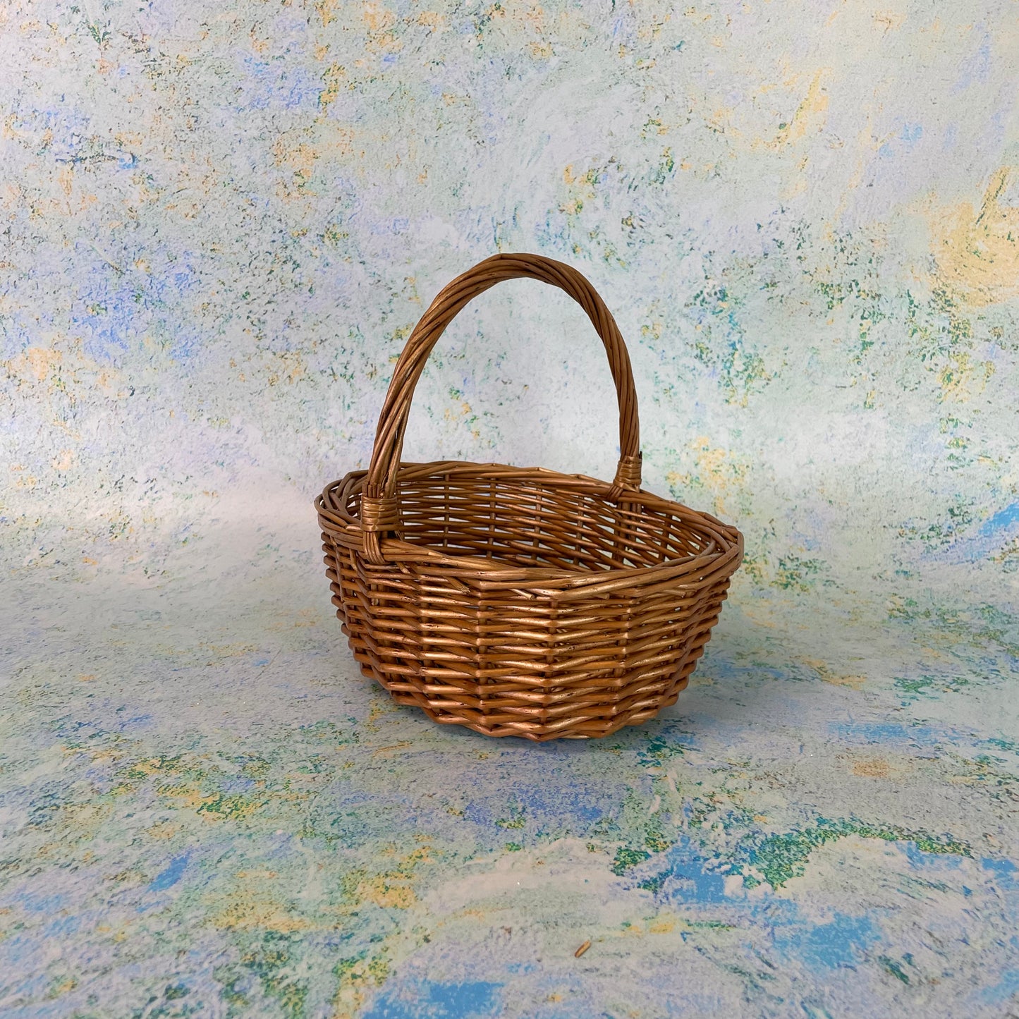 Mini Wicker Shopping Basket