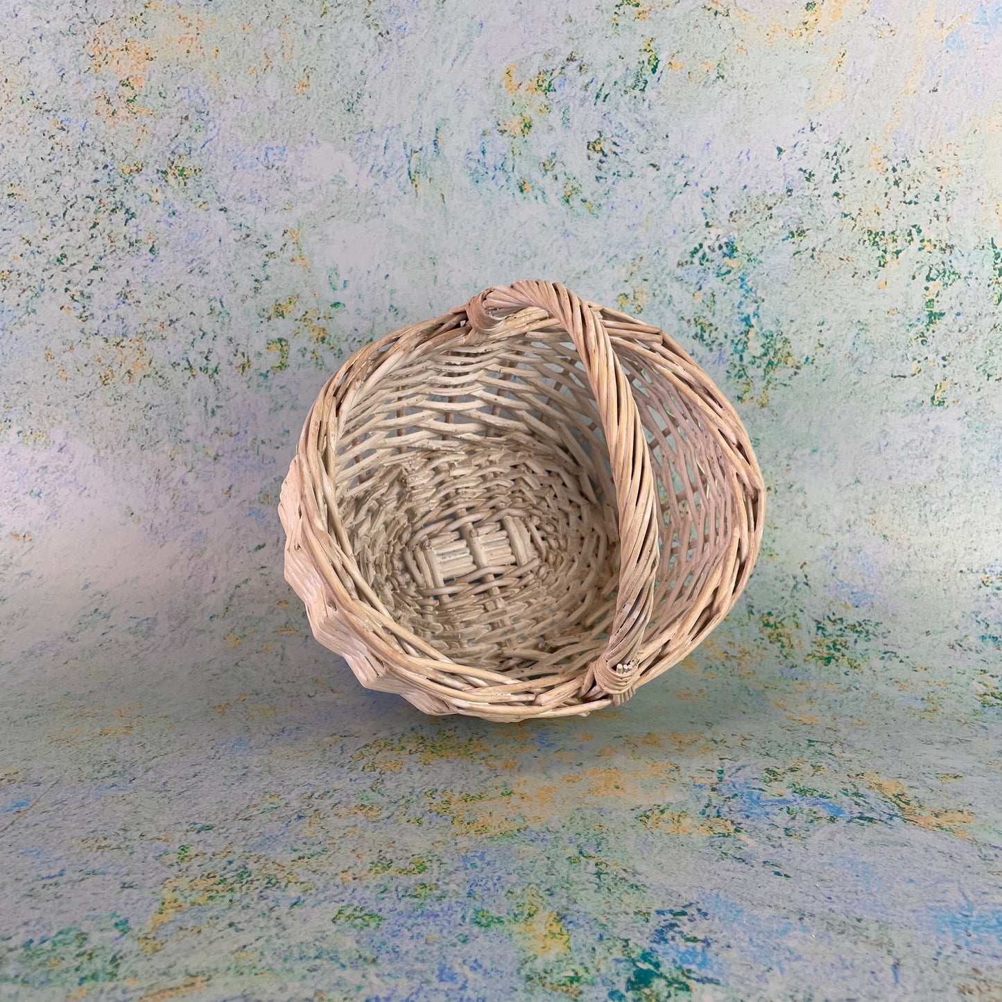 White Egg Collecting Basket