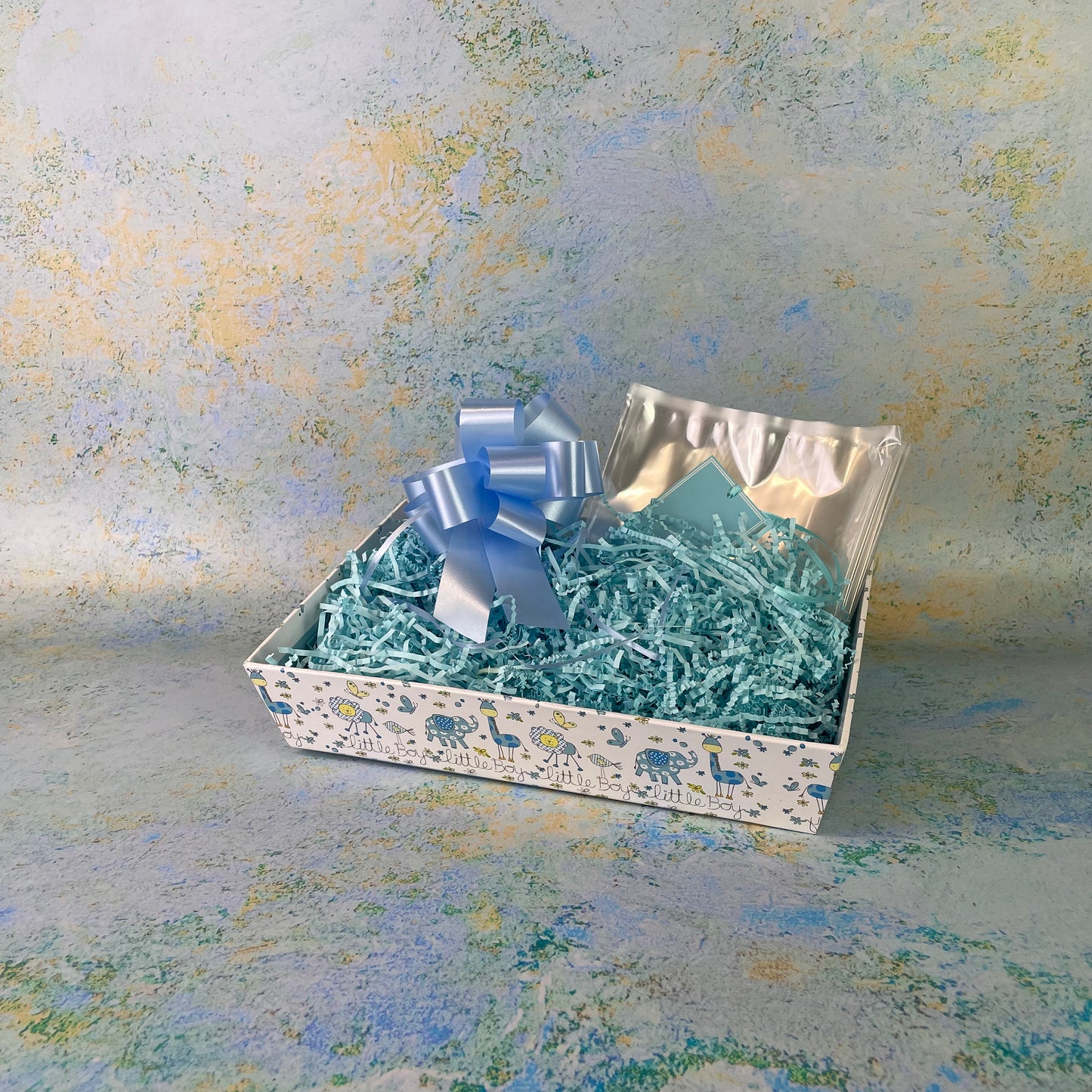 Baby Boy New Baby Gift Basket Kit