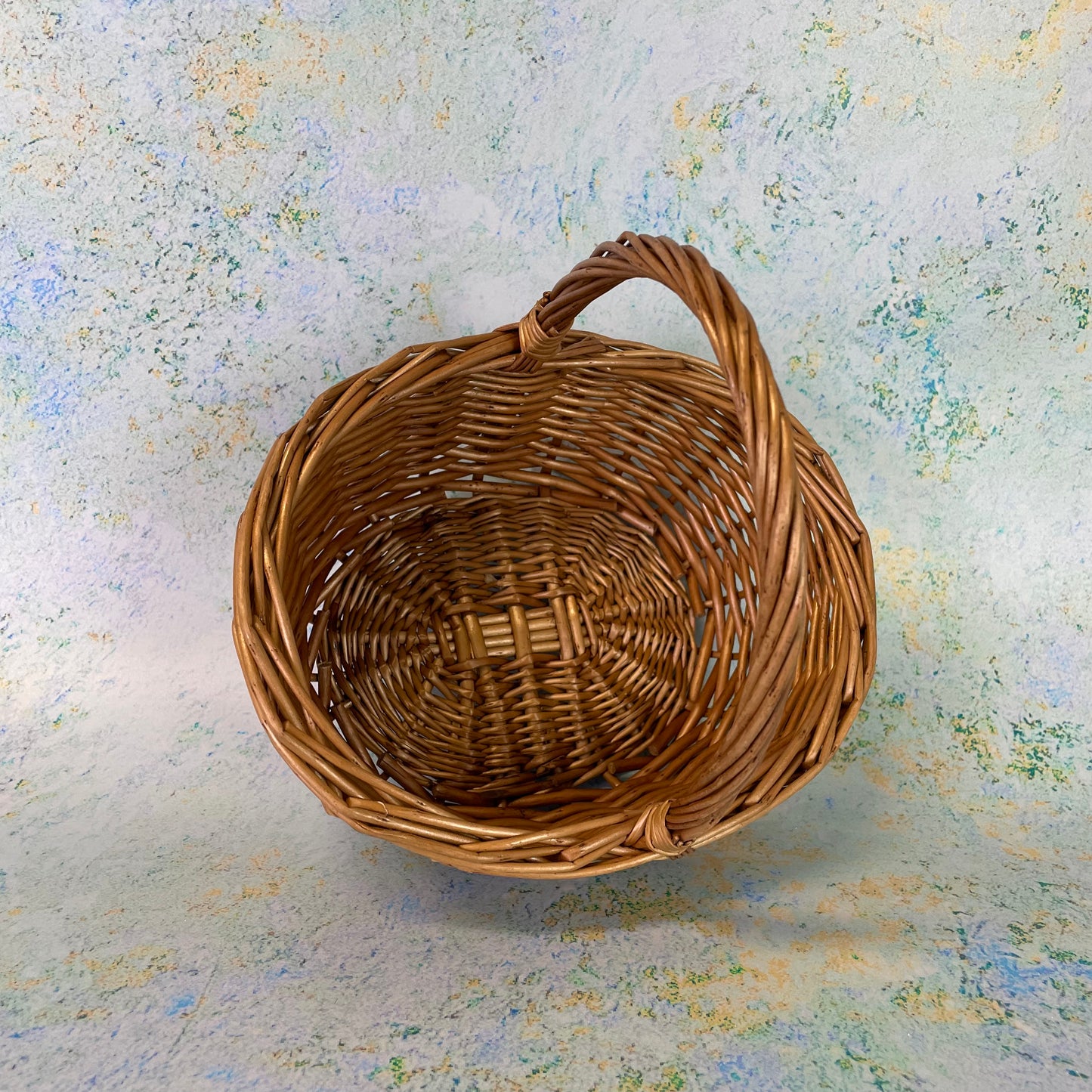 Wicker Egg Collecting Basket